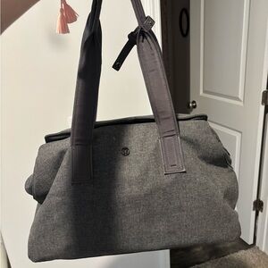 Lululemon Athletica Charcoal Travel Bag